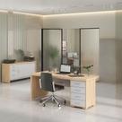 Conjunto Escritório: Mesa LD 6213 + Balcão 6206