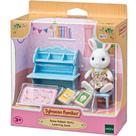 Conjunto escrivaninha menina coelho neve sylvanian families - epoch