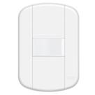 Conjunto Espelho 4x2 com Interruptor Simples 10A 250V~ Horizontal Linha Blanc Fame 3905