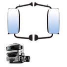 Conjunto Espelho Retrovisor Mb Axor Atego Desembaçador Par