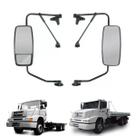 Conjunto Espelho Retrovisor MB HPN 1318/1620/1622/1720 Euro 3 2000/2011 - Atron 1719/2423/2729 Euro 5 - LE LD