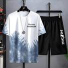 Conjunto Esportivo Masculino com Estampa 3D - Secagem Rápida e Conforto Casual Conjunto Esportivo Masculino com Estampa 3D - Secagem Rápida e Conforto Casual