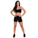 Conjunto Essencial Top Nadador e Shorts Fitness Academia