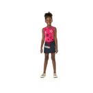 Conjunto Estampa Estrela Metalizada Alenice Menina