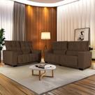 Conjunto Estofado 3 e 2 Lugares Le Mans