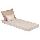 Conjunto estofado para Chaise Tramontina Mood em Tecido Quaker Decor Acrílico Alabaster Tramontina