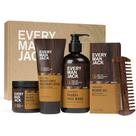 Conjunto Every Man Jack Mens Sandalwood - Kit de Higiene Pessoal com 5 Produtos