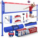 Conjunto externo ajustável de 9,75 m Volleyball Net Patiassy