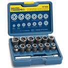 Conjunto extrator de parafusos THINKPRO atualizado com 15 unidades Impact