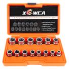 Conjunto extrator de parafusos XEWEA 14PCS 3/8 Drive Impact Stripped
