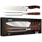 Conjunto faca 8 garfo steel 2pcs