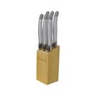 Conjunto Facas de Mesa Luxo Cabo Branco - Laguiole