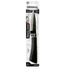 Conjunto Facas Super Afiada Shark Pretas Tesoura Cozinha Gourmet Profissional Peixe Carne Legumes