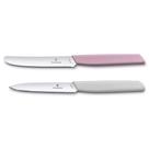 Conjunto Facas Victorinox Swiss Modern Edição Limitada - 2 Unidades - Rosa e Cinza - 6.9096.2L2