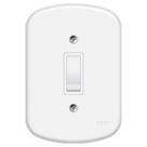 Conjunto Fame Blanc Com Placa 1 Simples 560