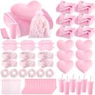 Conjunto Fanfanwin de 48 Peças em Rosa para Festa do Pijama