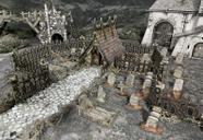 Conjunto Fantasy Terrain Graveyard Battle Systems 28-35 mm DND
