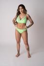 Conjunto Fantasy Verde Neon com Renda Deluxe Lingerie