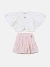 Conjunto Fashion de Paetê Rosa
