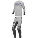 Conjunto fasthouse mx helix podium cinza/preto/roxo