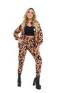Conjunto Fem. Animal Print Nega Rio