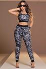 Conjunto feminina calça e cropped pitbull 85779 Conjunto feminina calça e cropped pitbull 85779