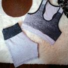 Conjunto feminino academia moda fitness