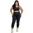 Conjunto Feminino Academia Plus Legging Corsario e Top Fitness Conjunto Feminino Academia Plus Legging Corsario e Top Fitness
