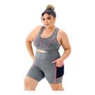 Conjunto Feminino Academia Roupa De Ginastica Plus Size