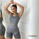Conjunto Feminino Academia Top E Short Poliamida Premium