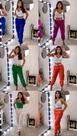 Conjunto feminino adulto calça e blusa no tecido linho. Tamanho M Conjunto feminino adulto calça e blusa no tecido linho. Tamanho M