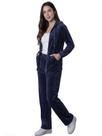 Conjunto Feminino Anistia Jaqueta Aberta Lisa com Capuz e Calça De Plush Premium Conjunto Feminino Anistia Jaqueta Aberta Lisa com Capuz e Calça De Plush Premium