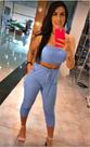 Conjunto feminino azul