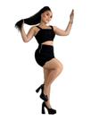 Conjunto feminino bc jeans laycra preto