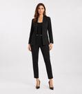 Conjunto Feminino Blazer E Calça Reta Atendencia Preto
