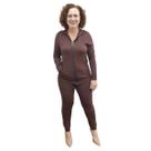 Conjunto Feminino Blusa e Calça Moderno Atemporal Academia