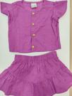 Conjunto feminino blusa e saia com shorts Malwee