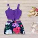 conjunto feminino blusa e short tamanho unico roxo conjunto feminino blusa e short tamanho unico roxo