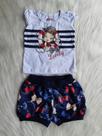 Conjunto Feminino Blusa Meia Malha Shots Moleti