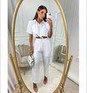 Conjunto feminino branco