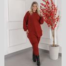 Conjunto Feminino Calça e Blusa c/ Capuz Lanzinha Plus Size Conjunto Feminino Calça e Blusa c/ Capuz Lanzinha Plus Size