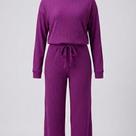 Conjunto Feminino Calça e Blusa Inverno Lanzinha Pantalona