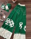 Conjunto feminino calça e croped
