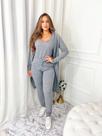 Conjunto Feminino Cardigan 3 Peças Lanzinha Inverno Conjunto Feminino Cardigan 3 Peças Lanzinha Inverno