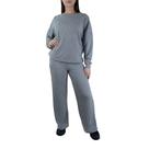 Conjunto Feminino Cardium Moletinho Cinza - 4626 Conjunto Feminino Cardium Moletinho Cinza - 4626