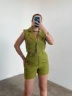 Conjunto Feminino Colete e Short de Alfaiataria Vivi