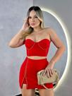 Conjunto feminino com strass