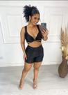 Conjunto Feminino Cropped Short Luxo Blog Conjunto Feminino Cropped Short Luxo Blog
