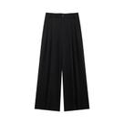 Conjunto Feminino De Calça De Cintura Alta E Colete Decote V Com Alça Traseira Ajustável - Moda