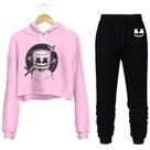 Conjunto feminino de calça e agasalho